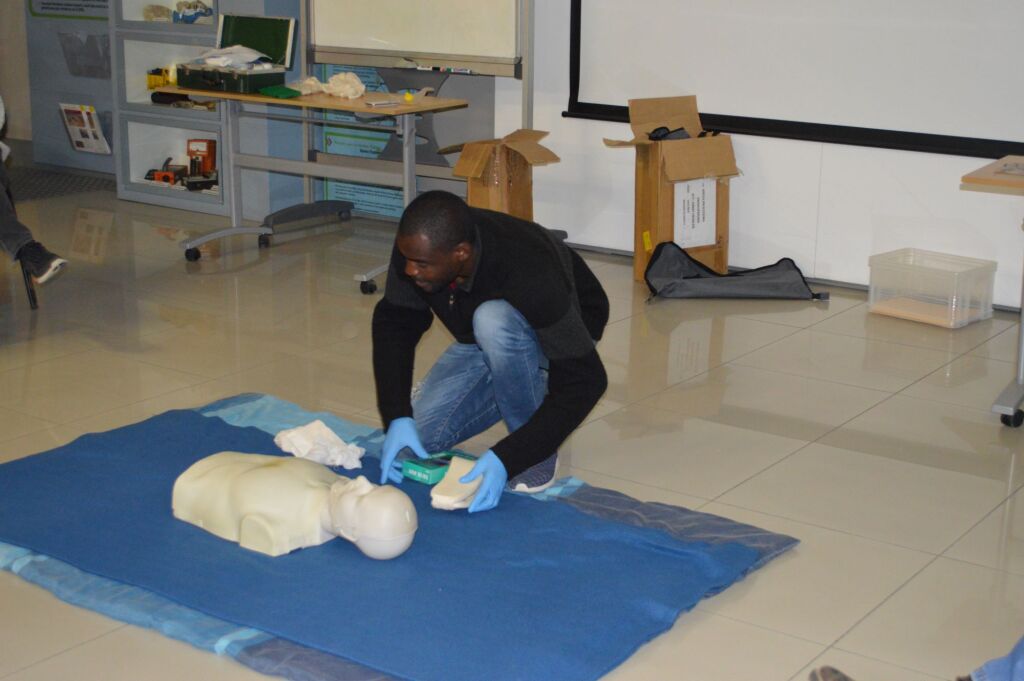 first aid training